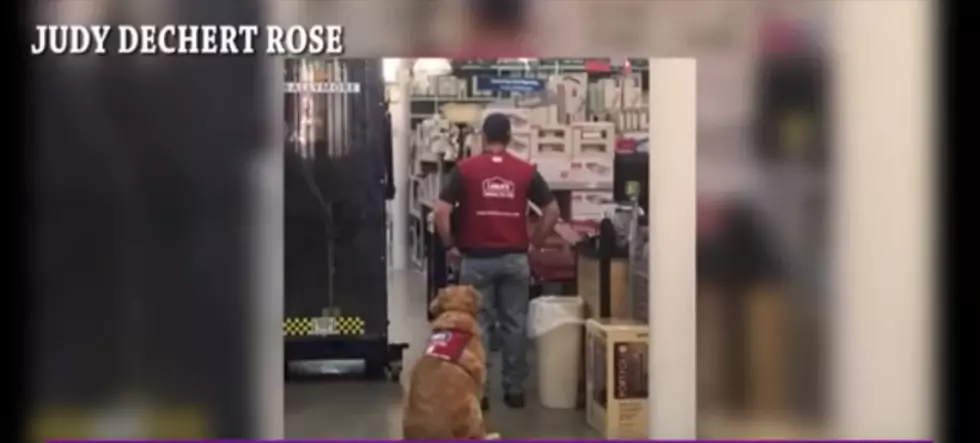 Lowe’s in Abilene Hires Veteran and His Service Dog