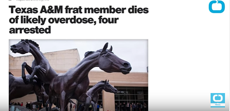 Members of Sigma Nu Fraternity Indicted After Texas A&M Overdose Death