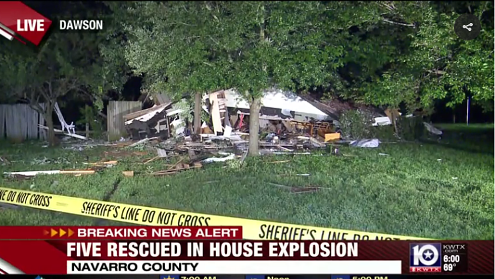 5 People Hurt in Home Explosion in Dawson, Texas