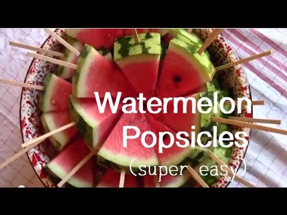 Watermelon Ice Pops are a Perfect Memorial Day Weekend Treat