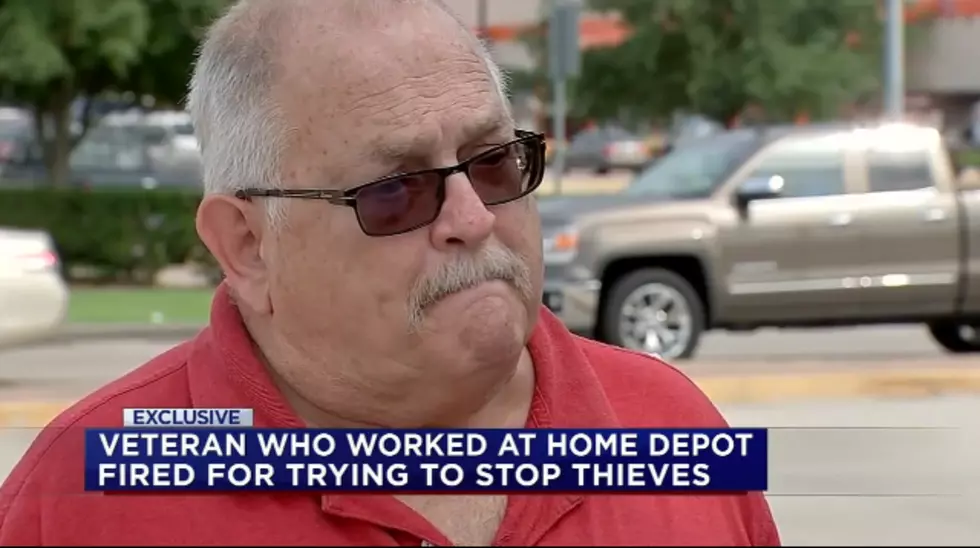 Home Depot Fires Texas Veteran for Trying to Stop Thieves