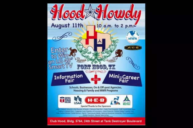 Hood Howdy Info &#038; Career Fair August 11th at Fort Hood