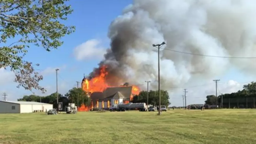 Westphalia's Historic Church of the Visitation Engulfed in Flames
