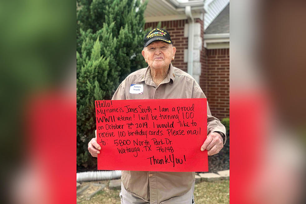 Texas WWII Veteran Would Love 100 Cards for His 100th Birthday