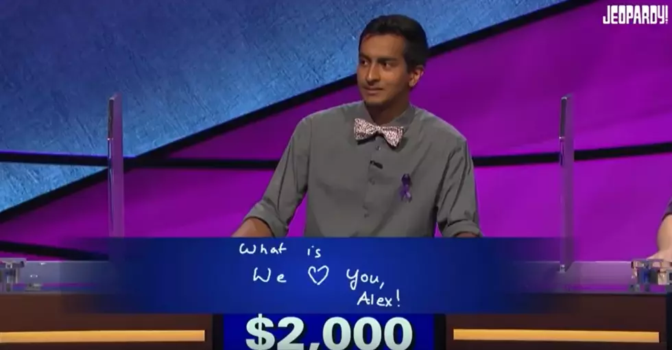 Alex Trebek Has An Emotional Moment On Jeopardy