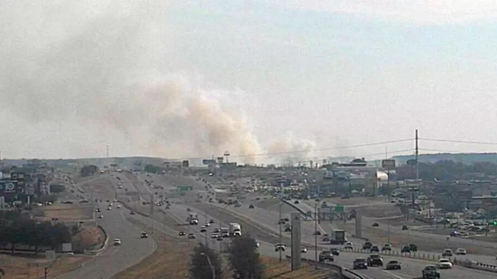 Large Fire In Killeen Creates Cloud Of Smoke