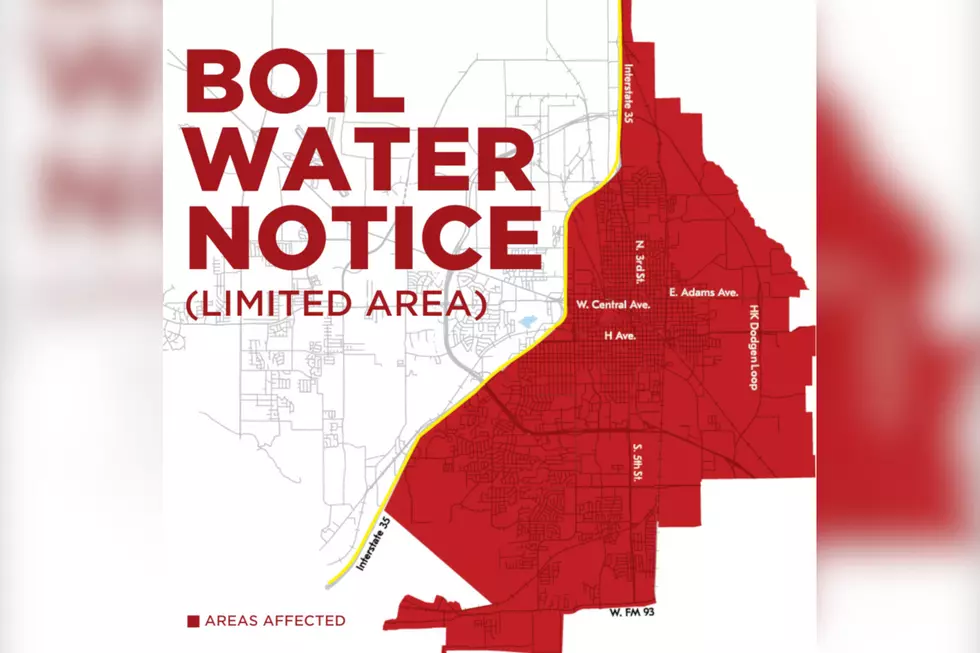 Water updates for surrounding cities in Bell County