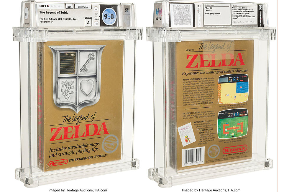 Dallas Auction House Sells Sealed Zelda Game From ’87 for $870k