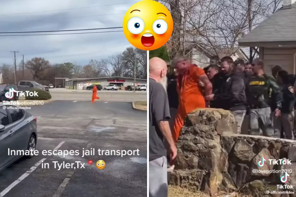 Escaped Inmate in Tyler, Texas Caught Running on TikTok