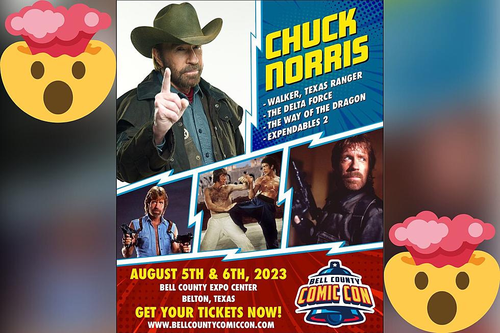 Bell County, Texas Get Ready, Chuck Norris Is Coming To Visit!