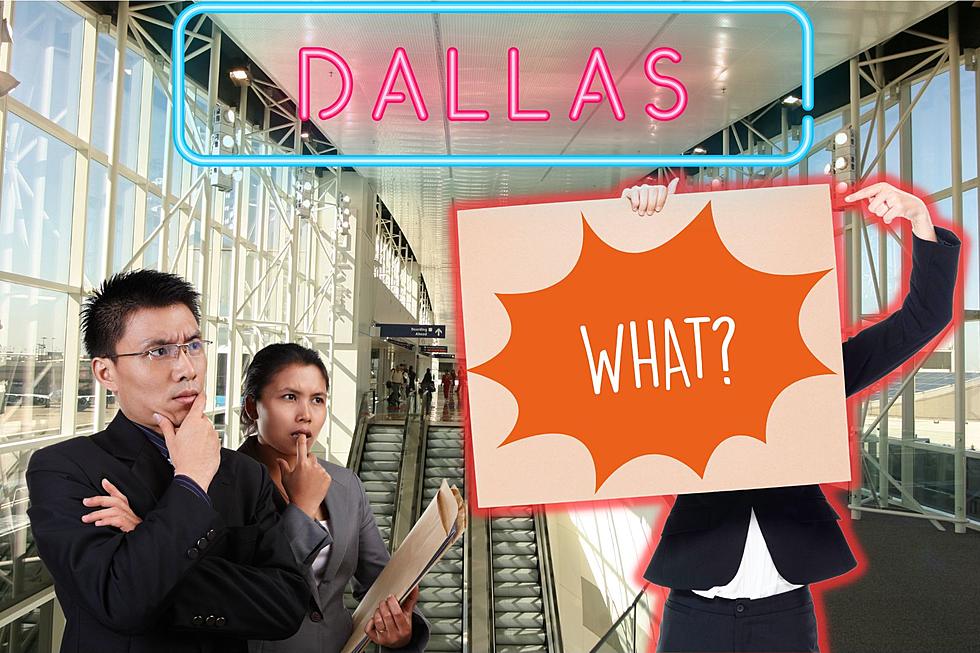Infidelity In The Terminal, One Dallas, Texas Airport Sign Turns Heads