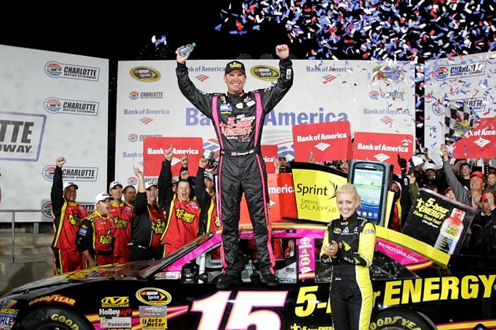 Bowyer prevails in fuel-mileage battle to win at Charlotte