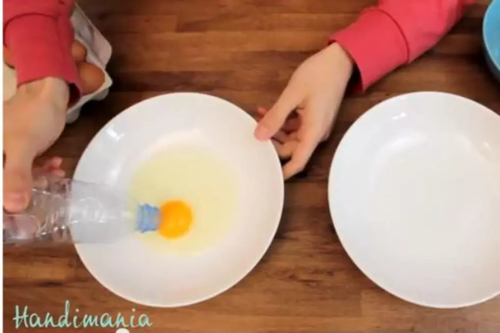 Here is a Fast and Easy Way to Separate The Whites From the Yolks