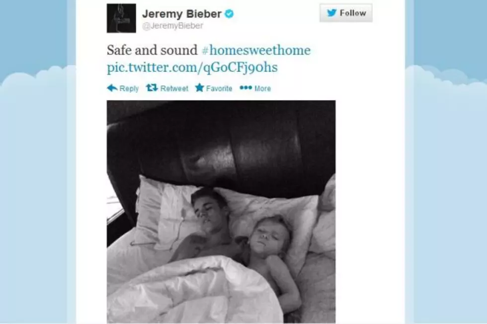 Justin Beiber’s Dad Tweets a Picture of the “Beibs” Safe and Sound