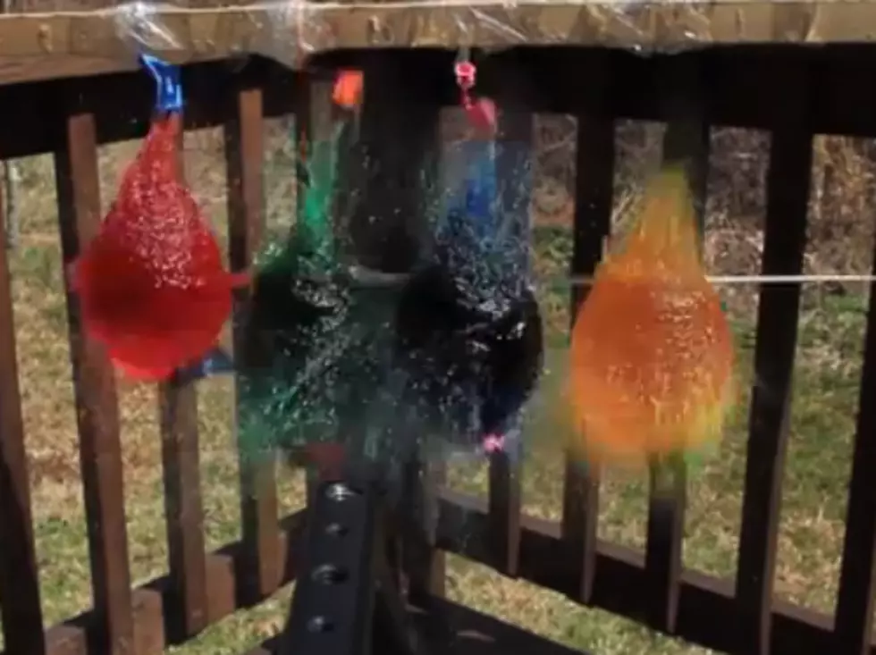 Water Balloons Busted in Slow Motion by Russian Hacker