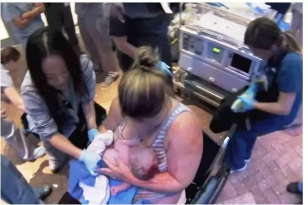 Dad’s Go Pro Camera Captures Baby’s Birth Outside a Houston Hospital