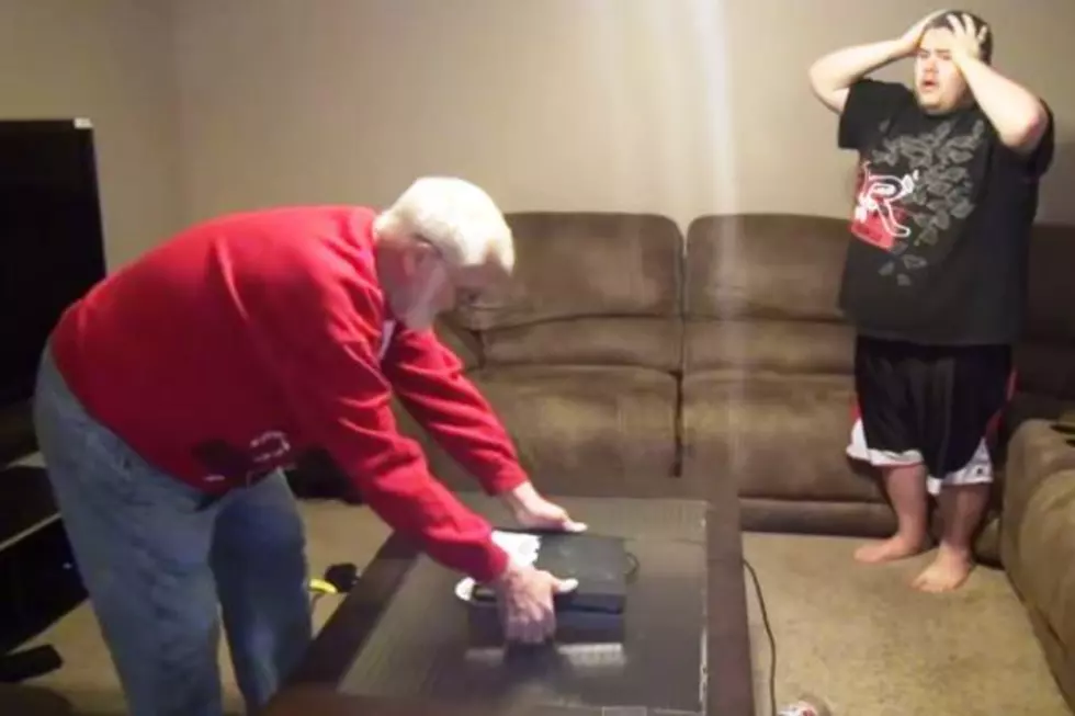Watch Grandpa Destroy a PS4