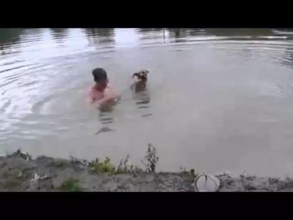 Russian Dog Pulls Man Out of Water