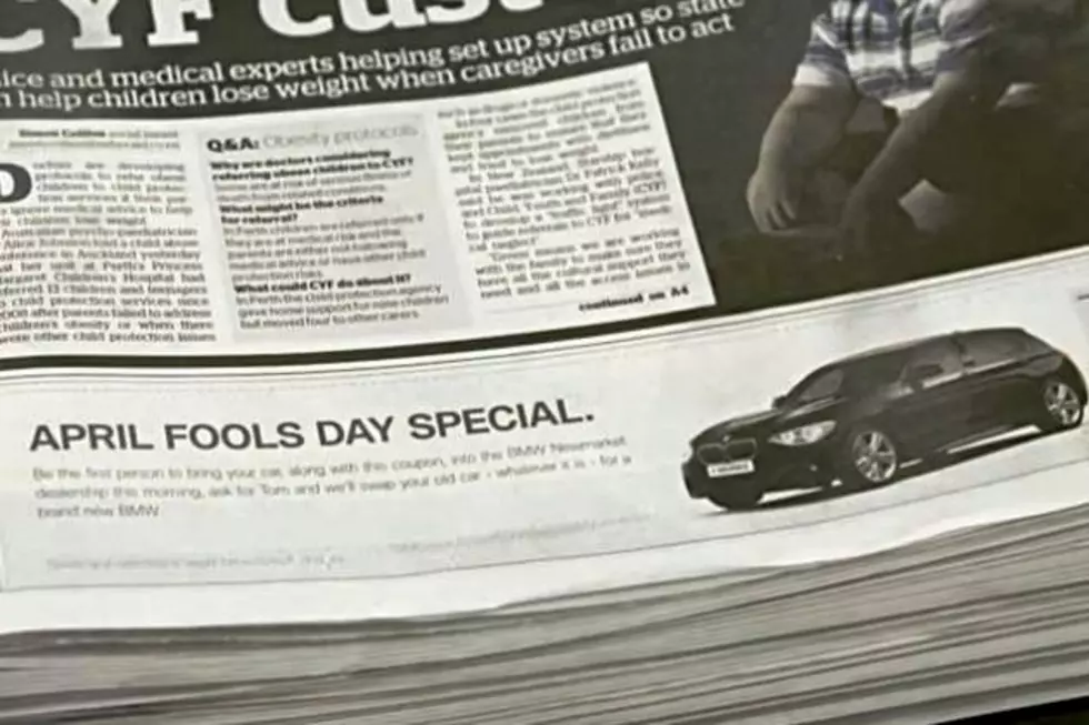 Would You Believe an April Fools Ad That Promised a New Beemer