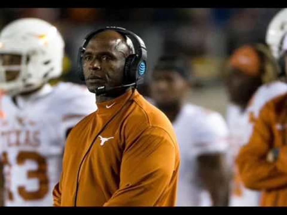University of Texas Reportedly Fires Head Coach Charlie Strong