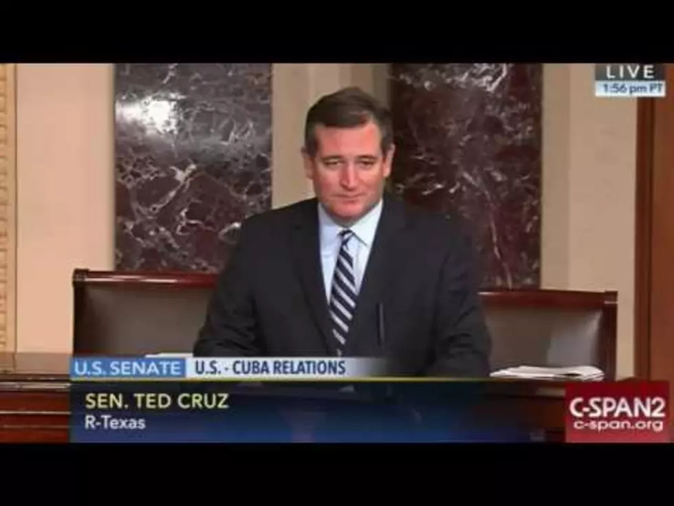 Texas Senator Ted Cruz Blasts Obama, Trudeau on Senate Floor Re: Castro
