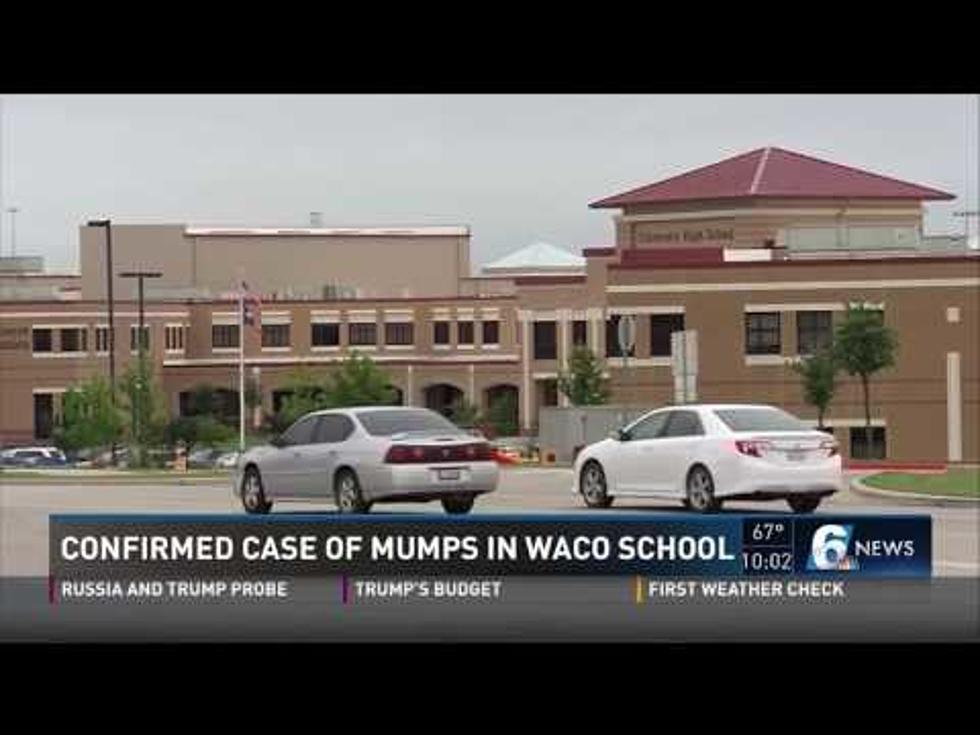 Confirmed Mumps in Waco