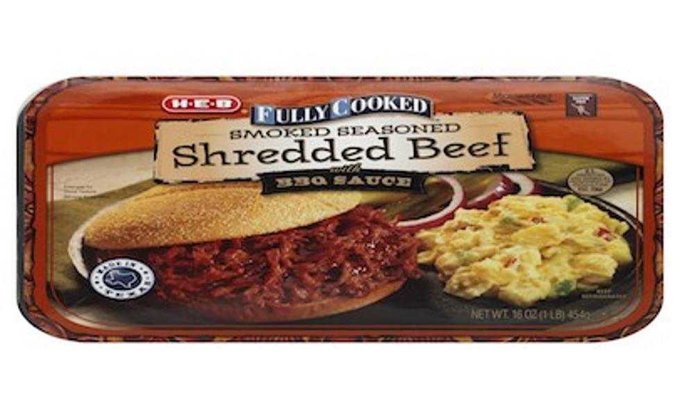 H-E-B Labeled Shredded Beef Products Recalled