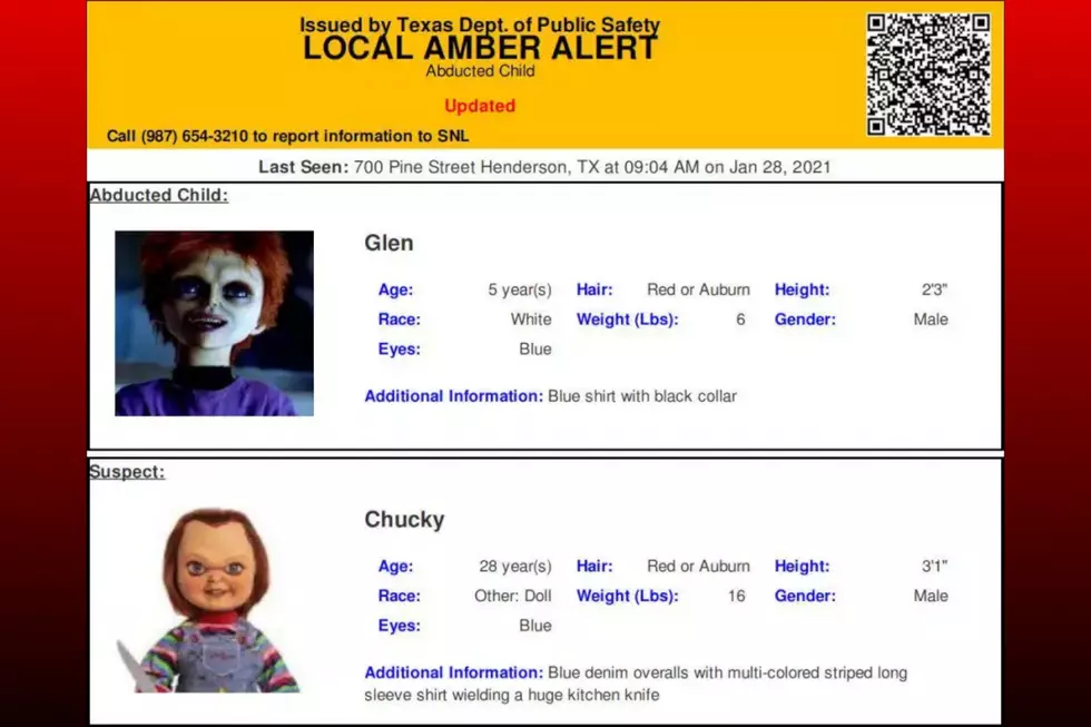 Texas DPS Issues AMER Alert for Chucky Doll