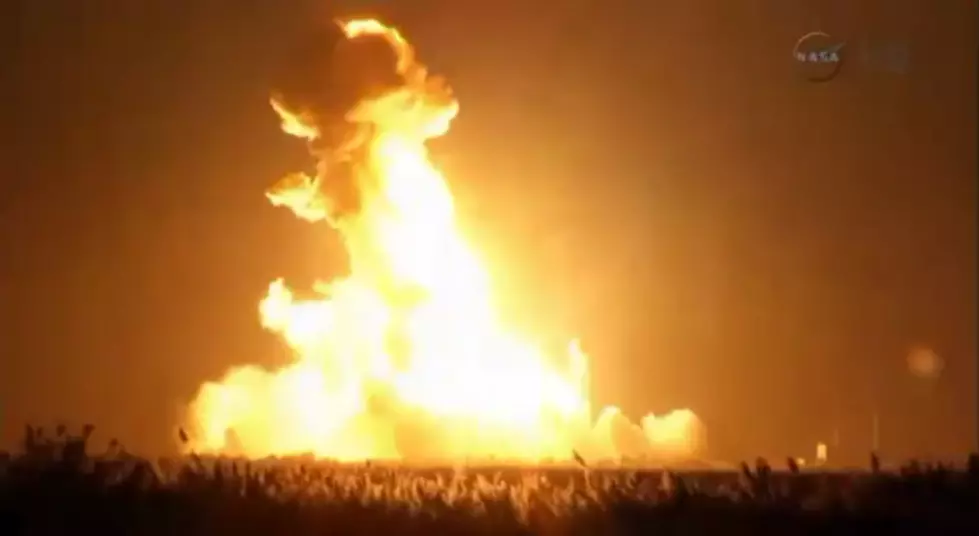 NASA Antares Rocket Explodes Six Seconds After Liftoff