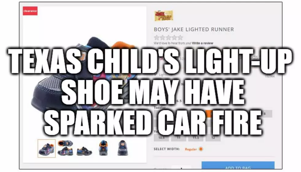 Texas Family Claims Child’s Light-Up Shoe Caused SUV Fire