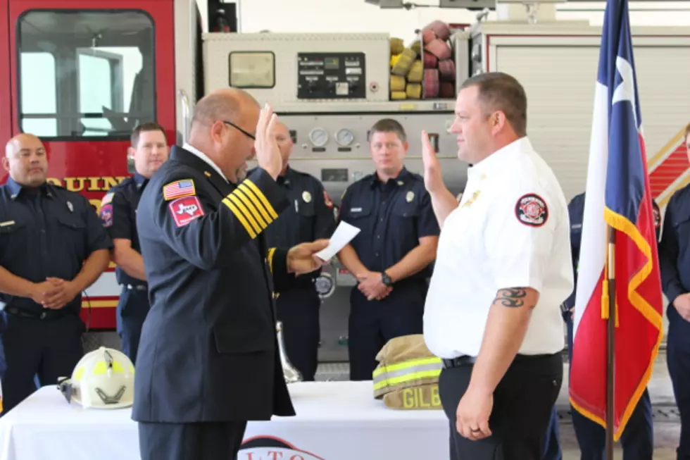 Wesley Gilbreath Appointed Belton Assistant Fire Chief