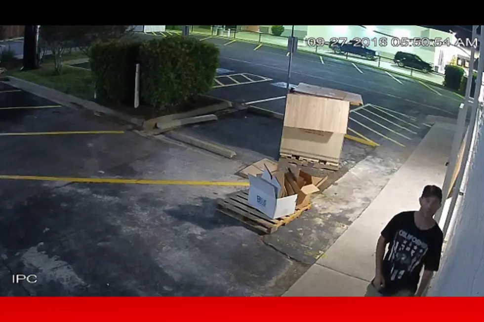 Thief Rips Security Camera off Wall of Killeen Business