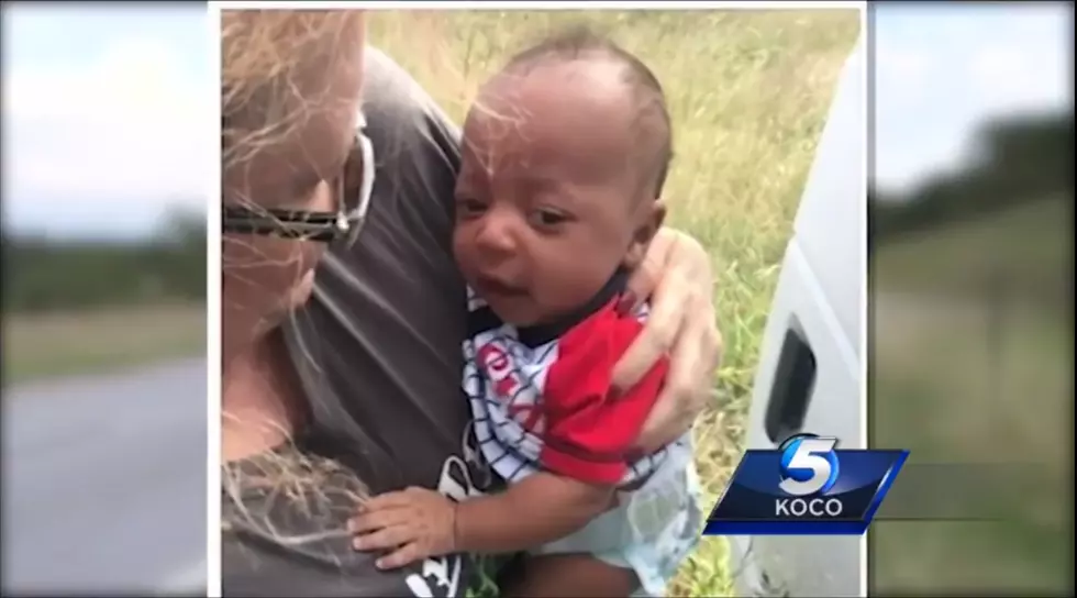Month-Old Baby with Cash, Birth Certificate Found in Car Seat by Highway