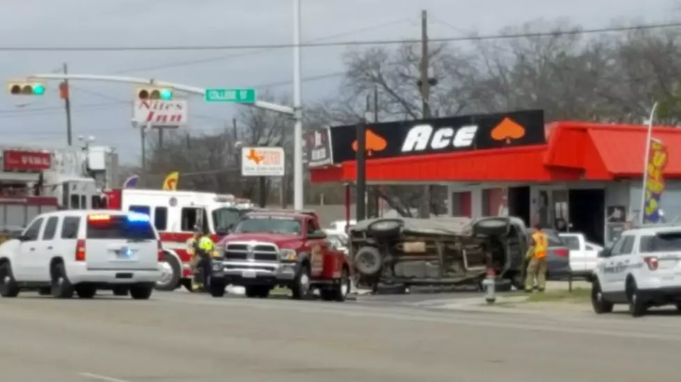 Three Car Crash Sends Two People to the Hospital