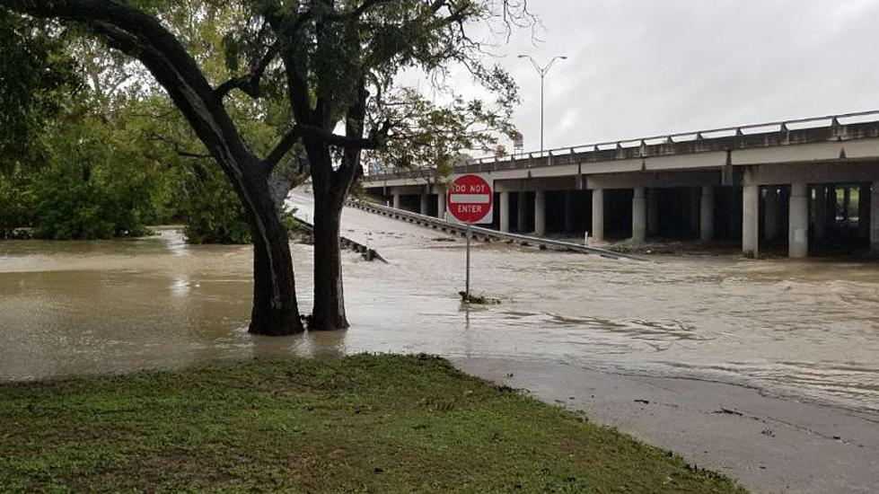 Images Show Flooding Across Texas as Rain Continues to Fall