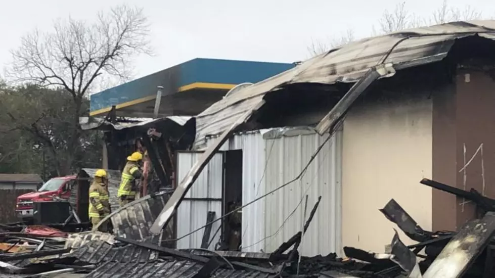 Mexia Gas Station Went Up in Flames Over the Weekend