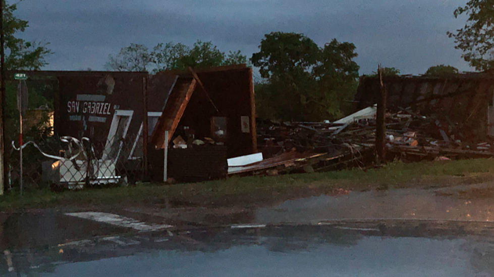 Twister Touches Down in Milam County