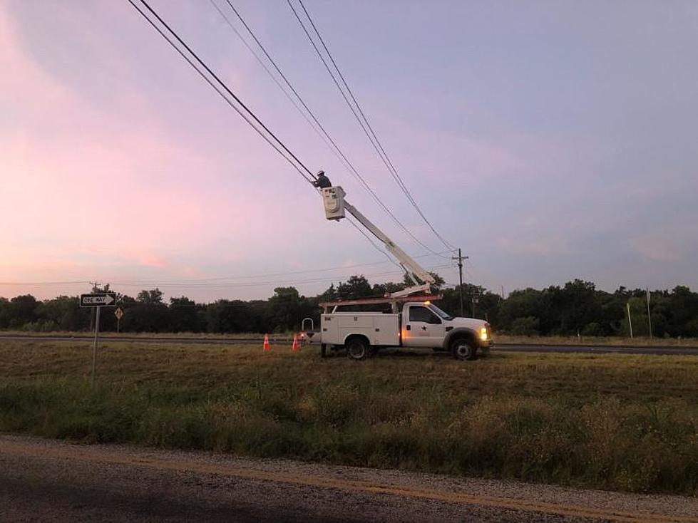 Downed Power Lines in Woodway Caused Lane Closures