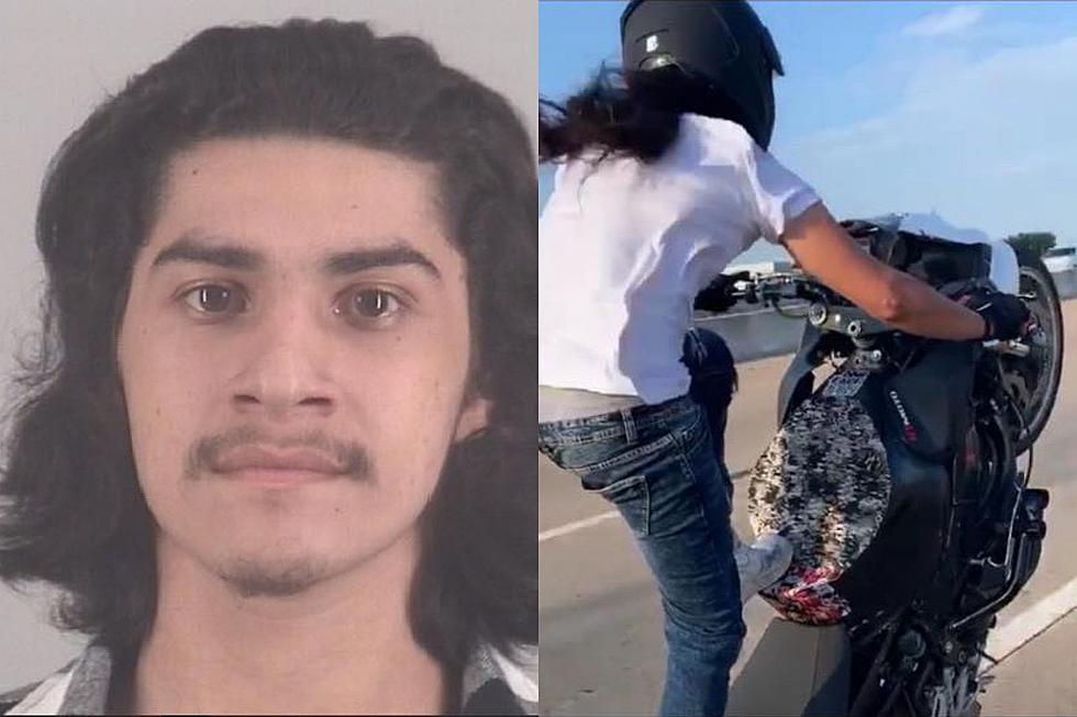 ‘Baby Jesus’ Arrested After Doing Motorcycle Stunts While Fleeing from Police in Blue Mound, Texas