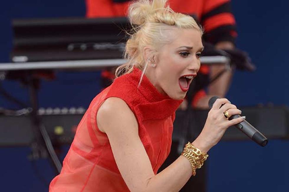 Gwen Stefani Has the Blues on ELLE U.K. Cover
