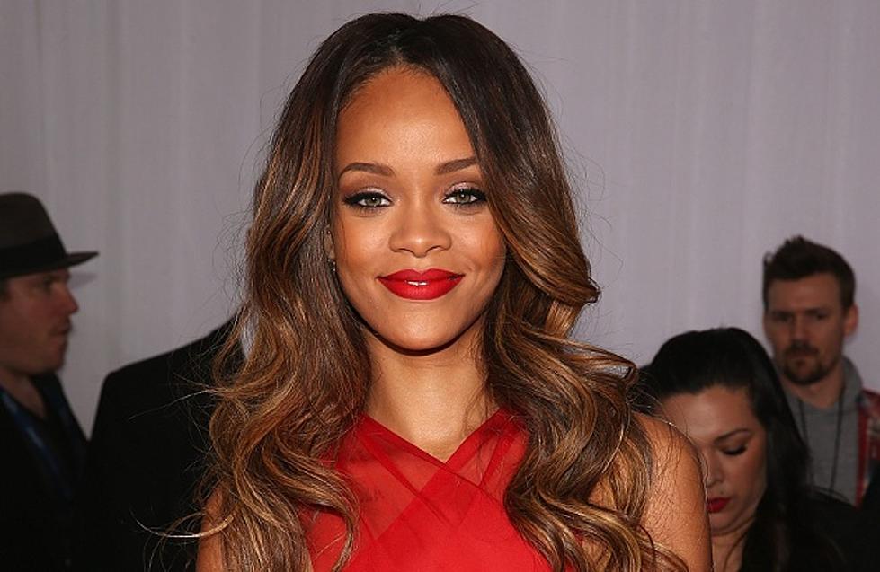 Rihanna See Through Dress At The 55th Annual Grammy Awards