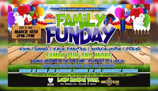 FREE Family Funday This Weekend In Killeen