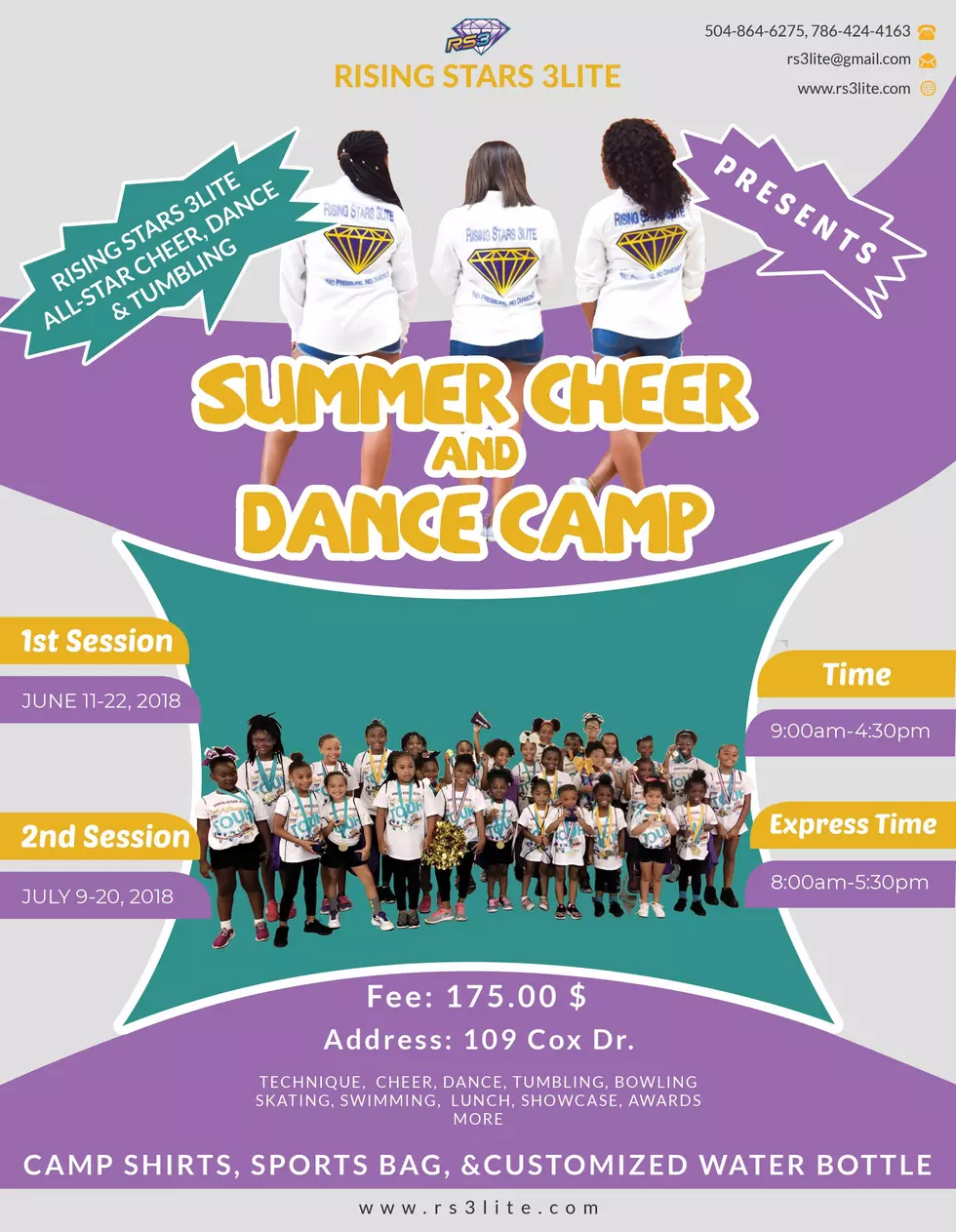 CTX Summer Cheer and Dance Camp Registration