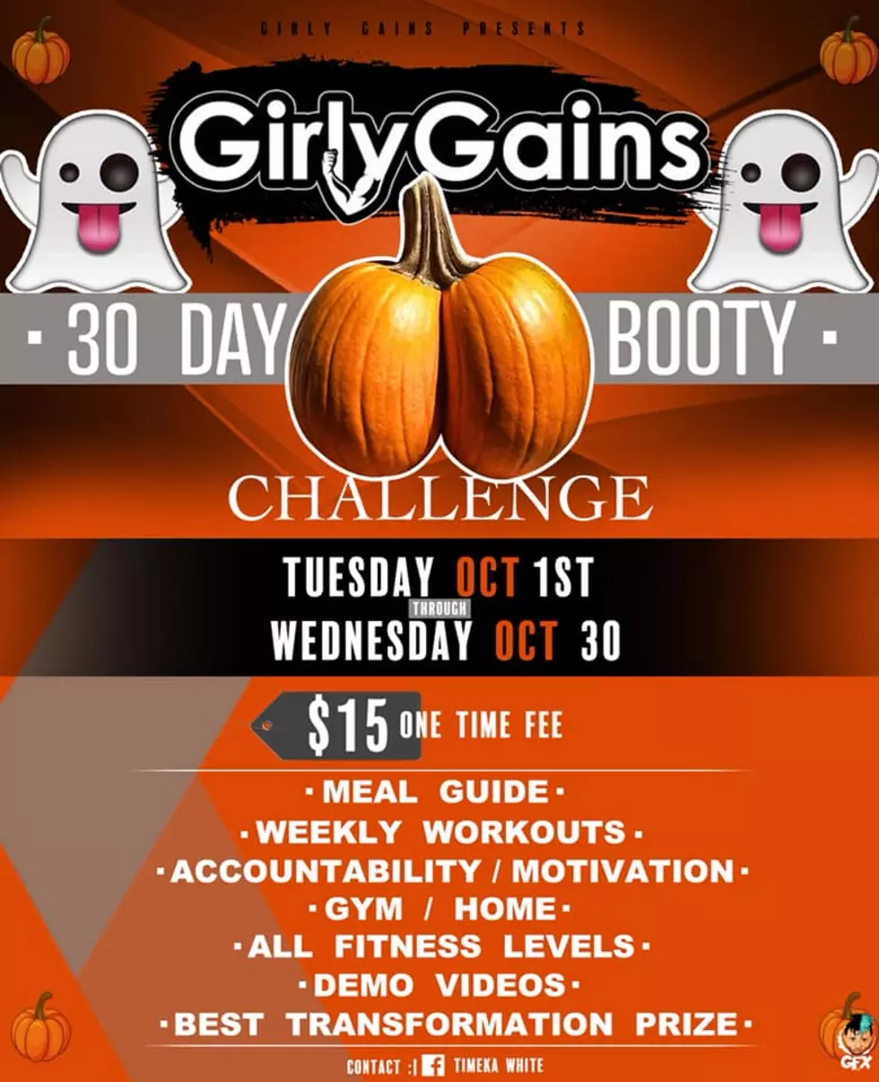 Girly Gains Presents A 30 Day Booty Challenge