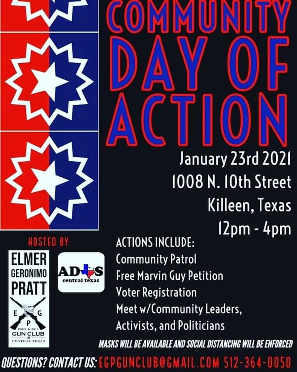 Killeen Community Day Of Action Scheduled for January 23rd