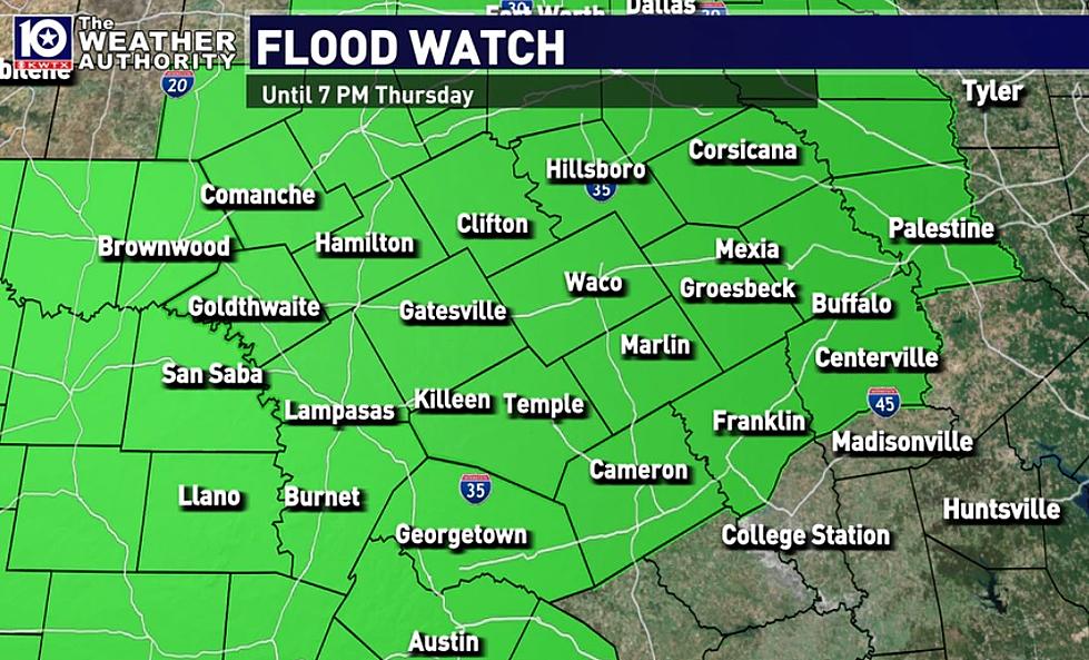 Grab Your Umbrellas, Killeen And Surrounding Areas Will Be Pretty Wet Through Thursday Night