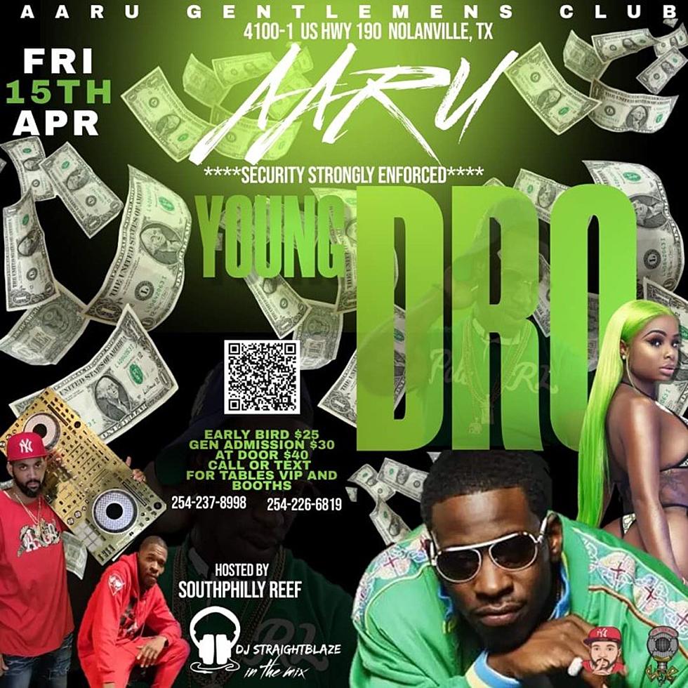 Killeen, Texas Young Dro is Ready To Shoulder Lean With You Friday