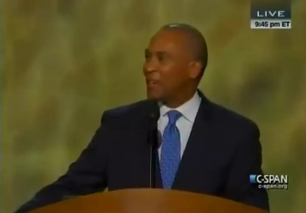 Massachusetts Governor Deval Patrick Gives Passionate Speech at DNC