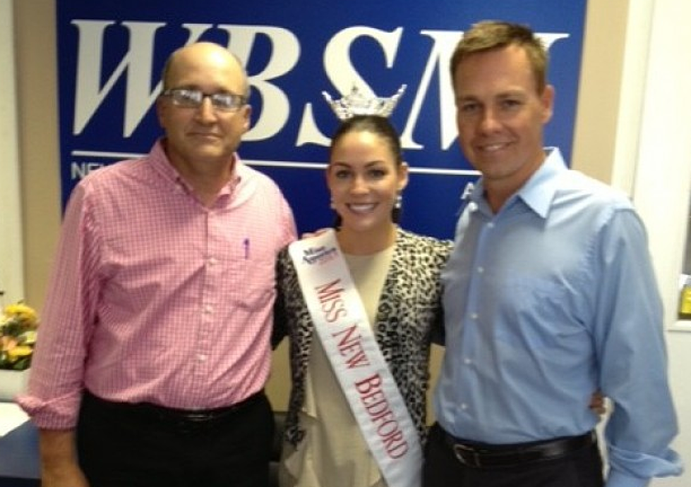 Miss New Bedford, Janelle Guenette, Visits Pete & Neal