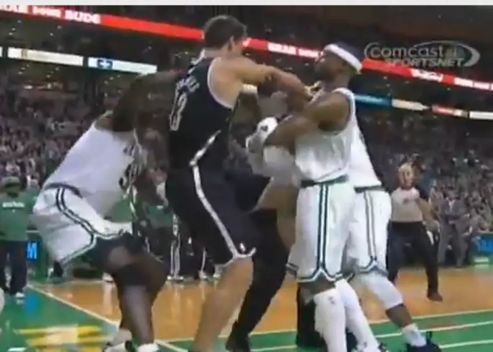 Celtics Brawl With Nets, Rondo Ejected